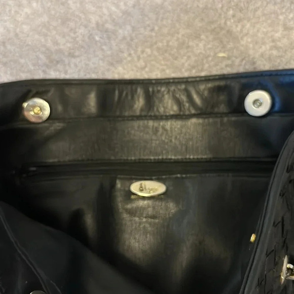 Aspects Genuine Leather Woven Large Bag GUC Bottega Style - Picture 9 of 10